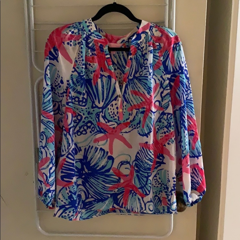 Elsa Silk Top